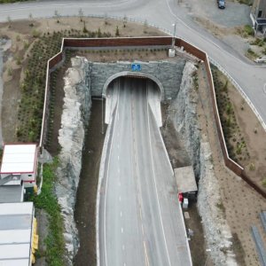 Harstadåstunnelen - Portal Seljestad